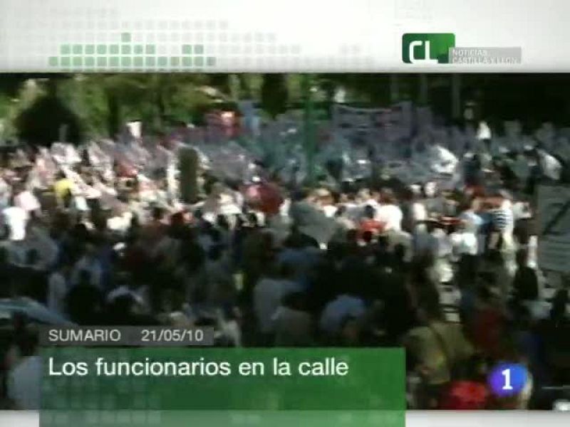  Noticias Castilla y León. Informativo Territorial de Castilla y León. (21/05/10)