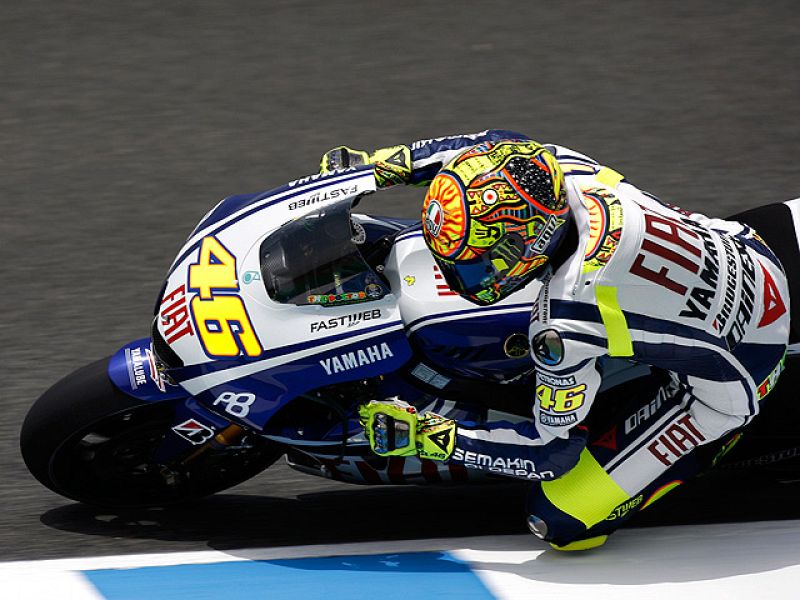 El piloto italiano ha sido el más rápido en los entrenamientos de la categoría de MotoGP del GP de Francia.