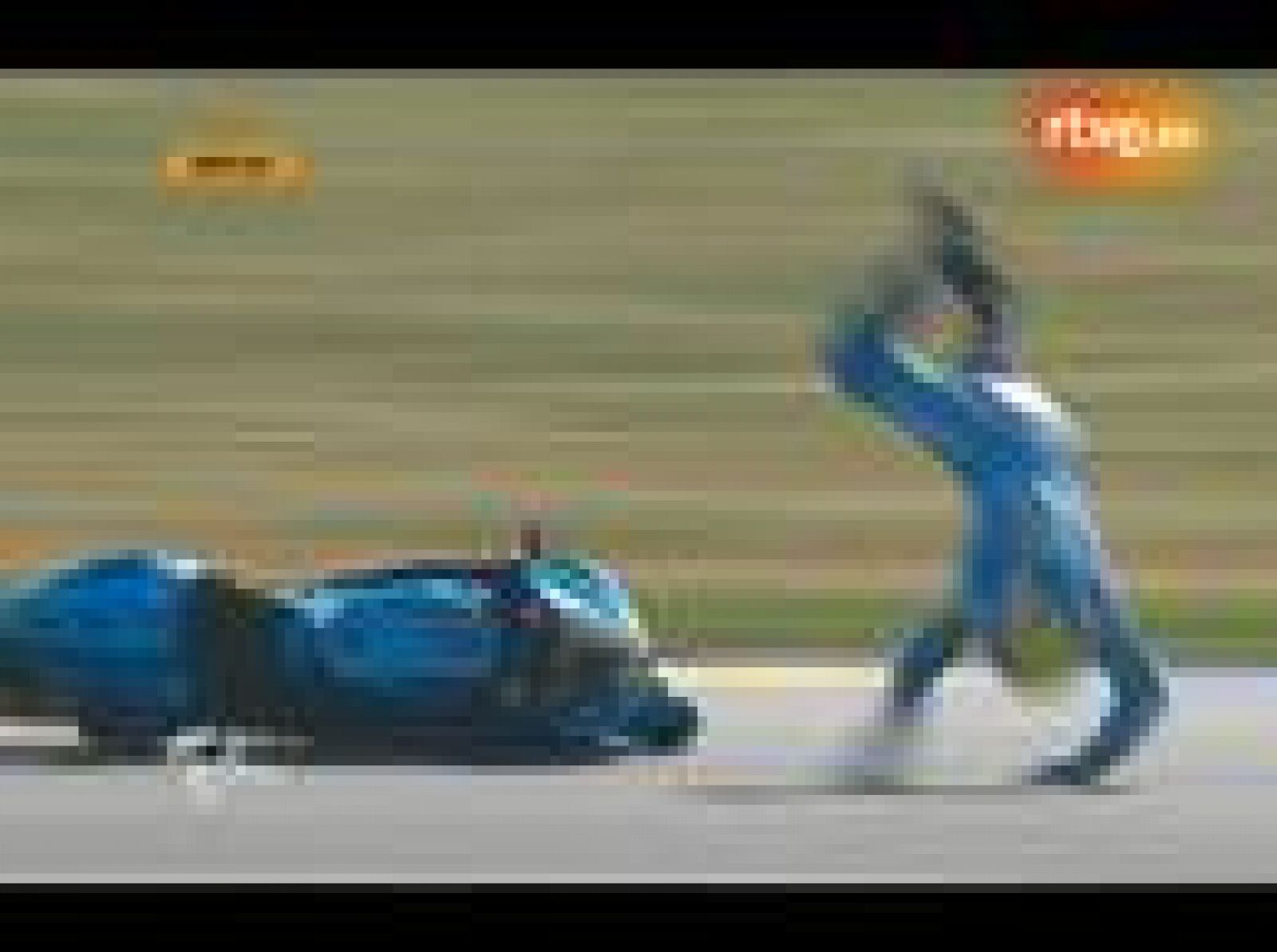 Álvaro Bautista se ha retirado del Gran Premio de Francia después de sufrir una fuerte caída durante los segundos entrenamientos libres.