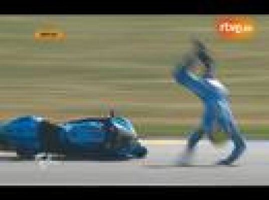  - Álvaro Bautista, caída y retirada