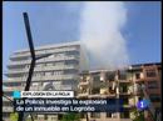 Explosión de gas en Logroño