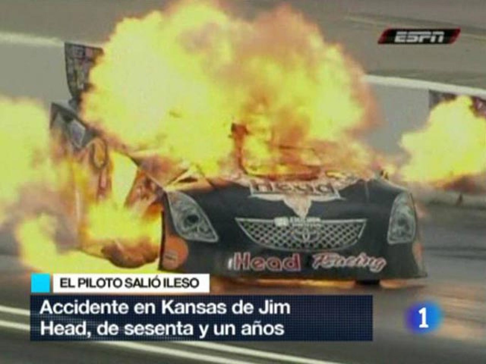 Sale de las llamas con heridas leves | Ver