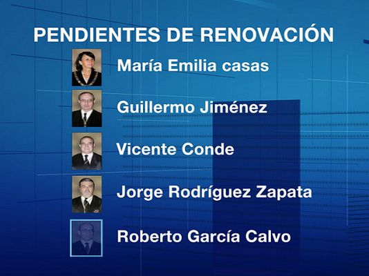  - Pendiente la renovación del TC