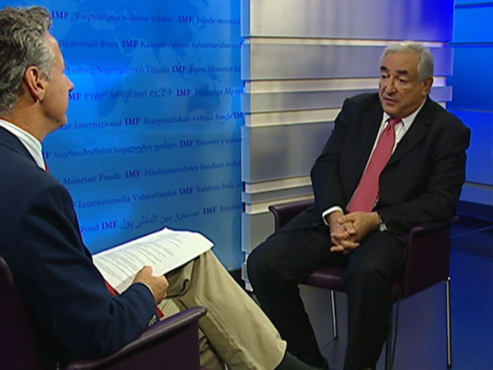 Entrevista íntegra a Dominique Strauss-Kahn en TVE | Ver
