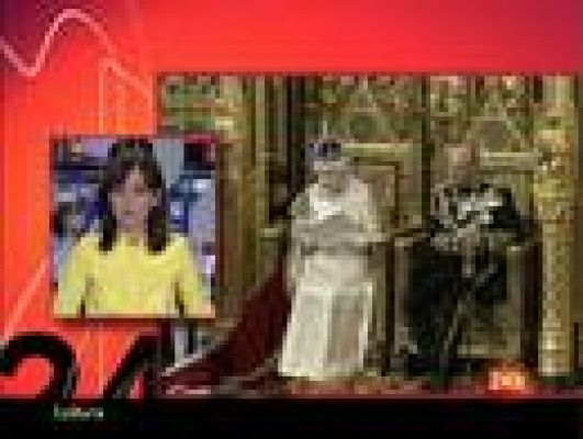  - Isabel II lee programa del gobierno