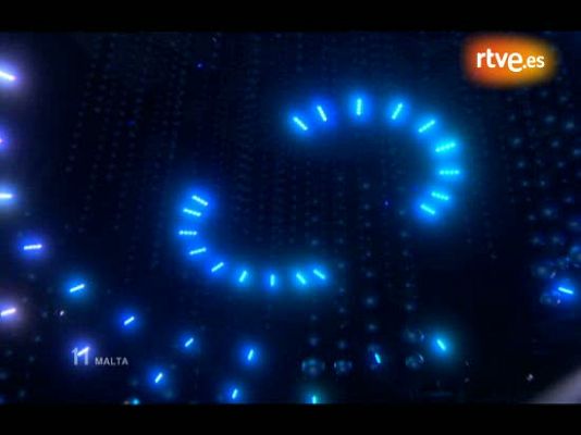 Actuación Malta, Thea Garret, \"My dream\" en la primera semifinal