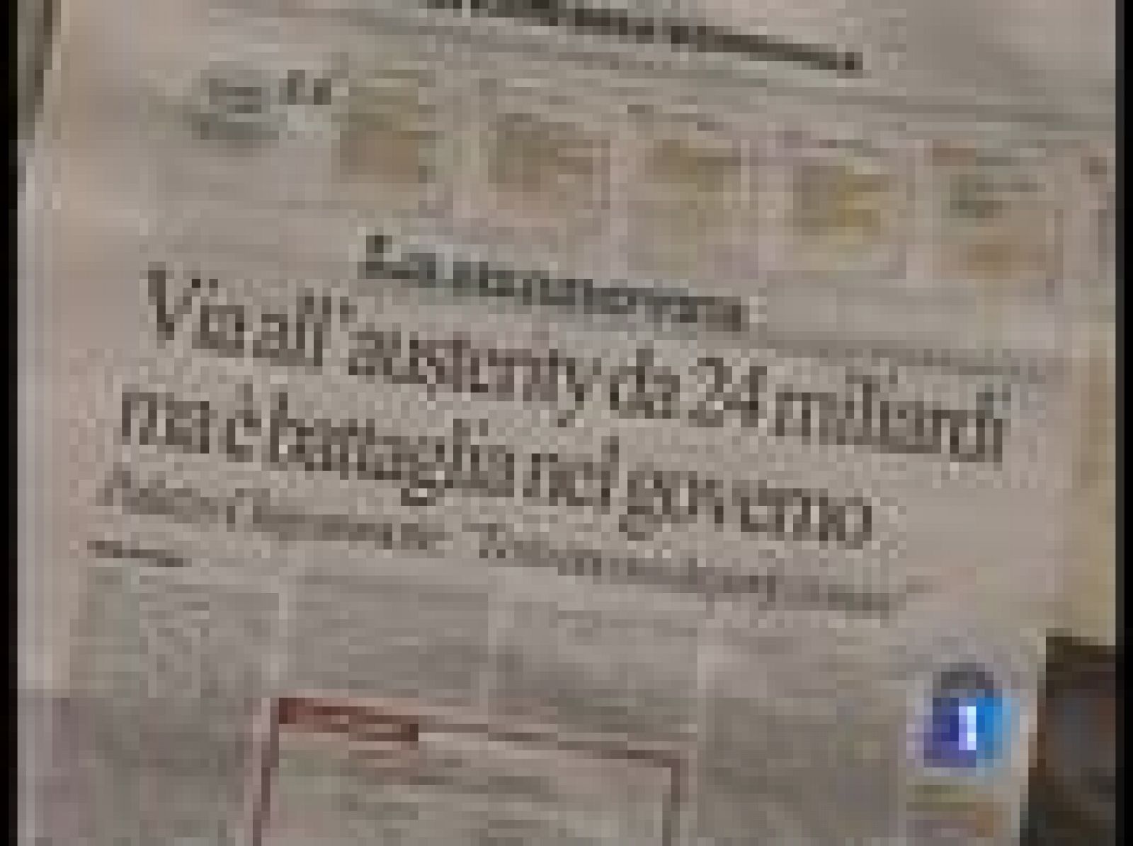 Los italianos conocerán esta tarde los detalles del plan que ayer aprobó el Consejo de Ministros | Ver