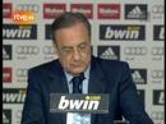 Florentino anuncia a Mourinho