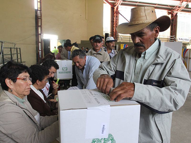  Colombia vota para elegir un nuevo presidente