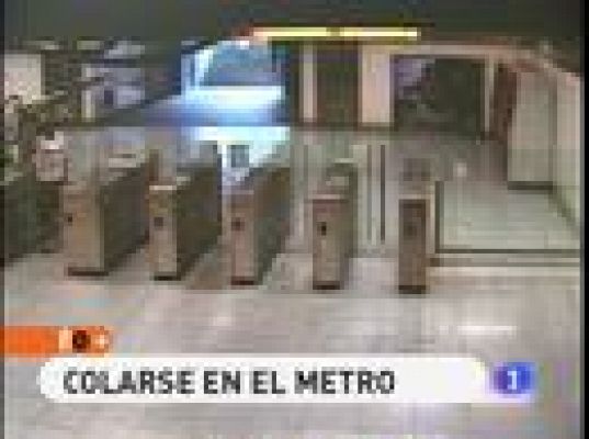 Colarse en el metro