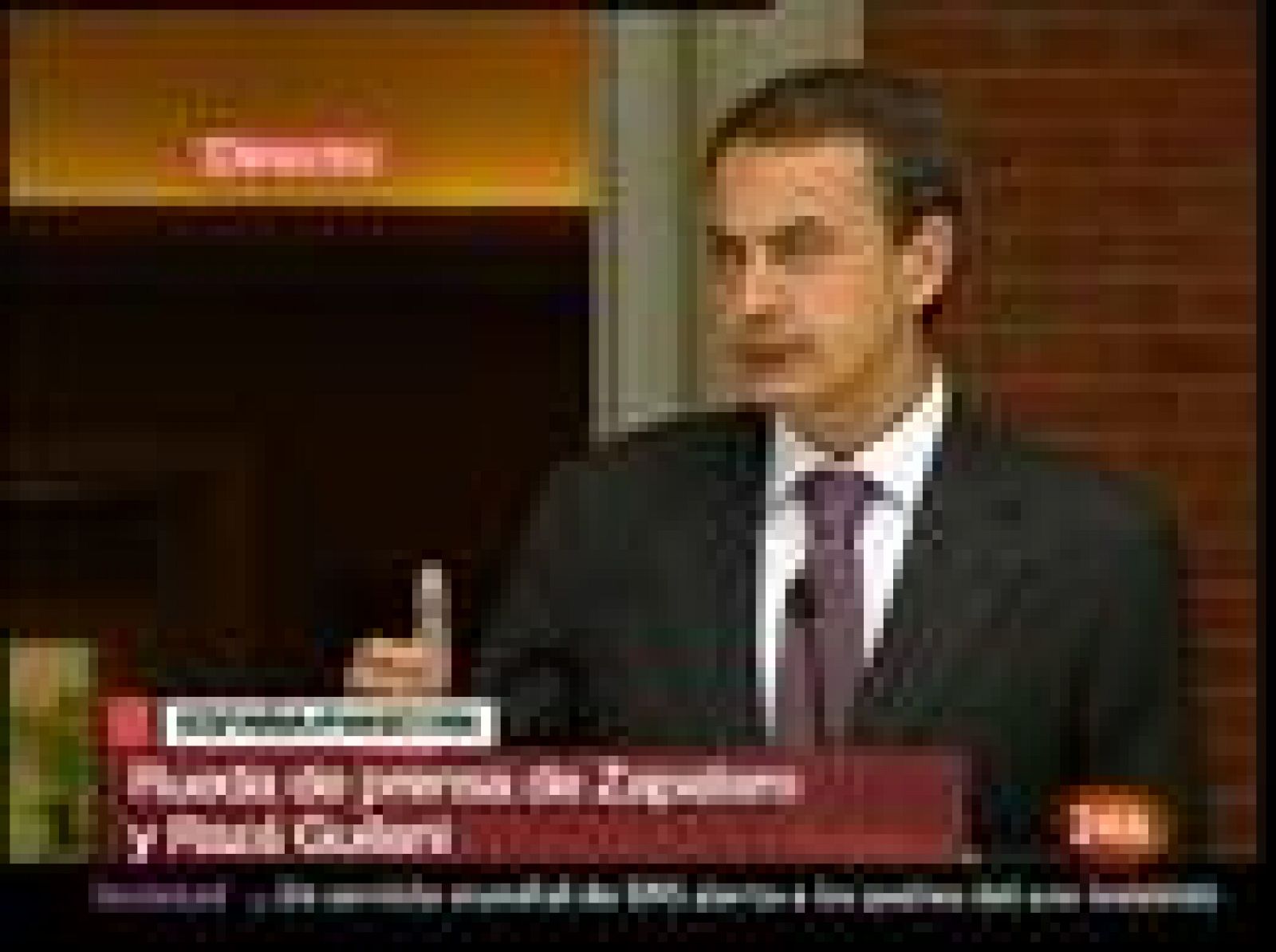 El presidente del Gobierno, José Luis Rodríguez Zapatero, ha confirmado que el Ejecutivo aprobará la reforma laboral "haya o no acuerdo".