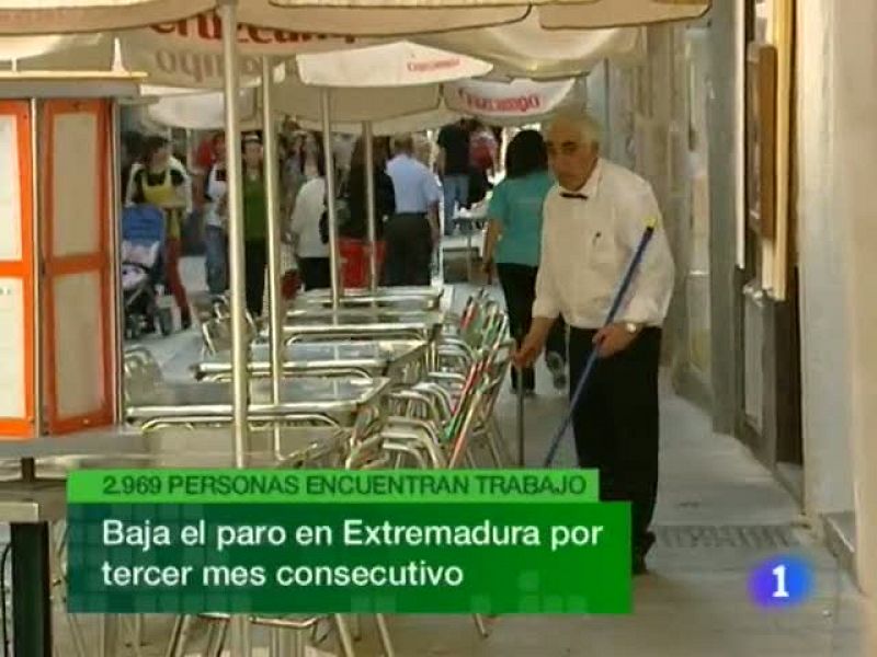  Noticias de Extremadura. Informativo Territorial de Extremadura. (02/06/2010)