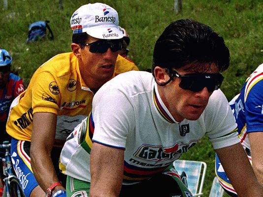 Tour de Francia - Bugno, pone en apuros a Indurain