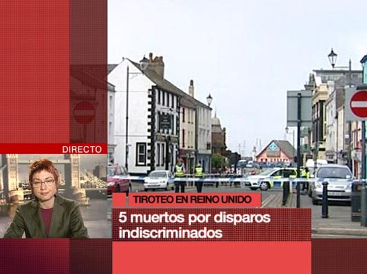  - 5 muertos en tiroteo en Inglaterra