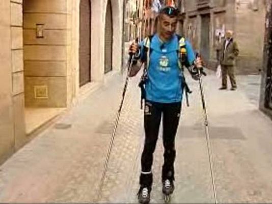  - Peregrino sobre patines