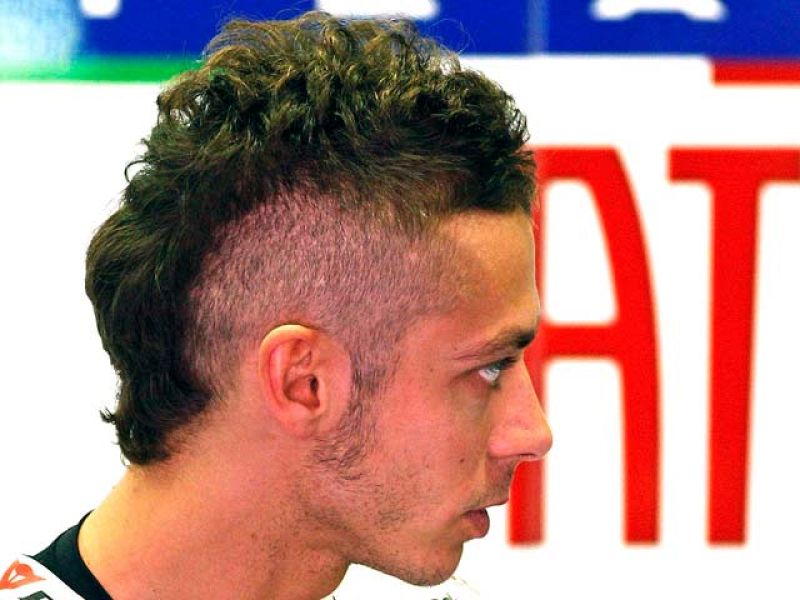 Valentino Rossi ha sorprendido a todos en Mugello con su nuevo corte de pelo.