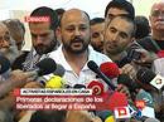  - Llegan a España los tres activistas