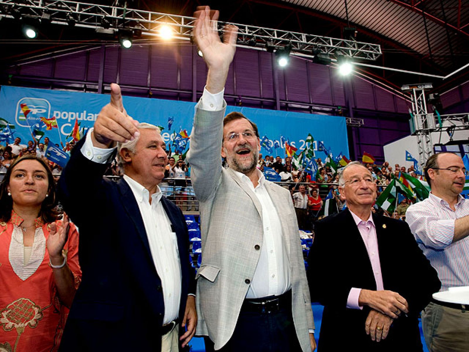 Acto del PP en Viator, Almería