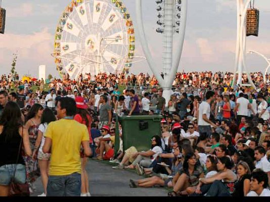  - Los fans esperan en Rock in Rio