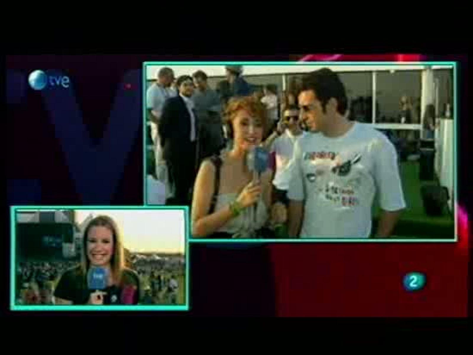Figo en la zona VIP de Rock in Rio Madrid 2010 | Ver