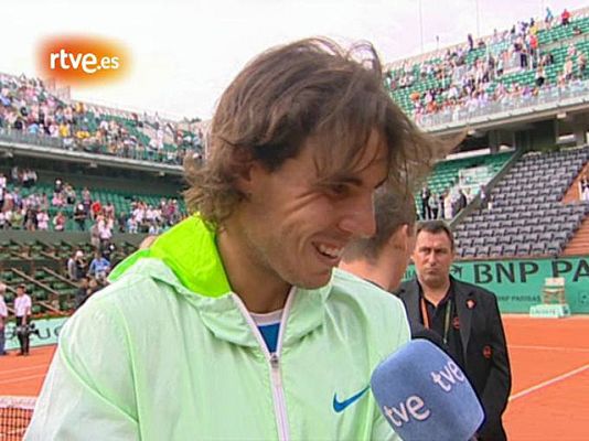  - Nadal: "Ha sido un día emocionante"