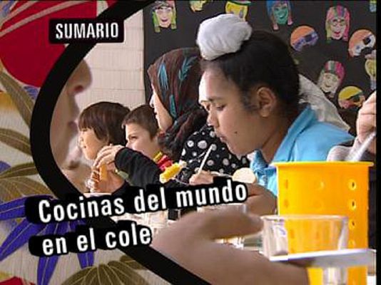 Cocinas del mundo en el cole