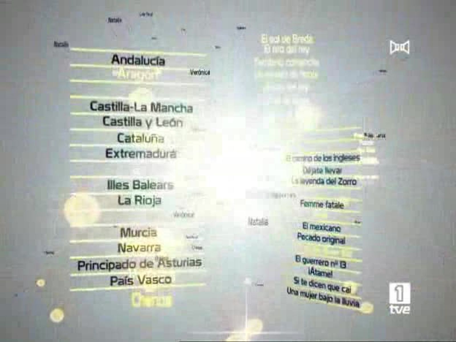 La lista: La lista - 14/05/08 | RTVE Play