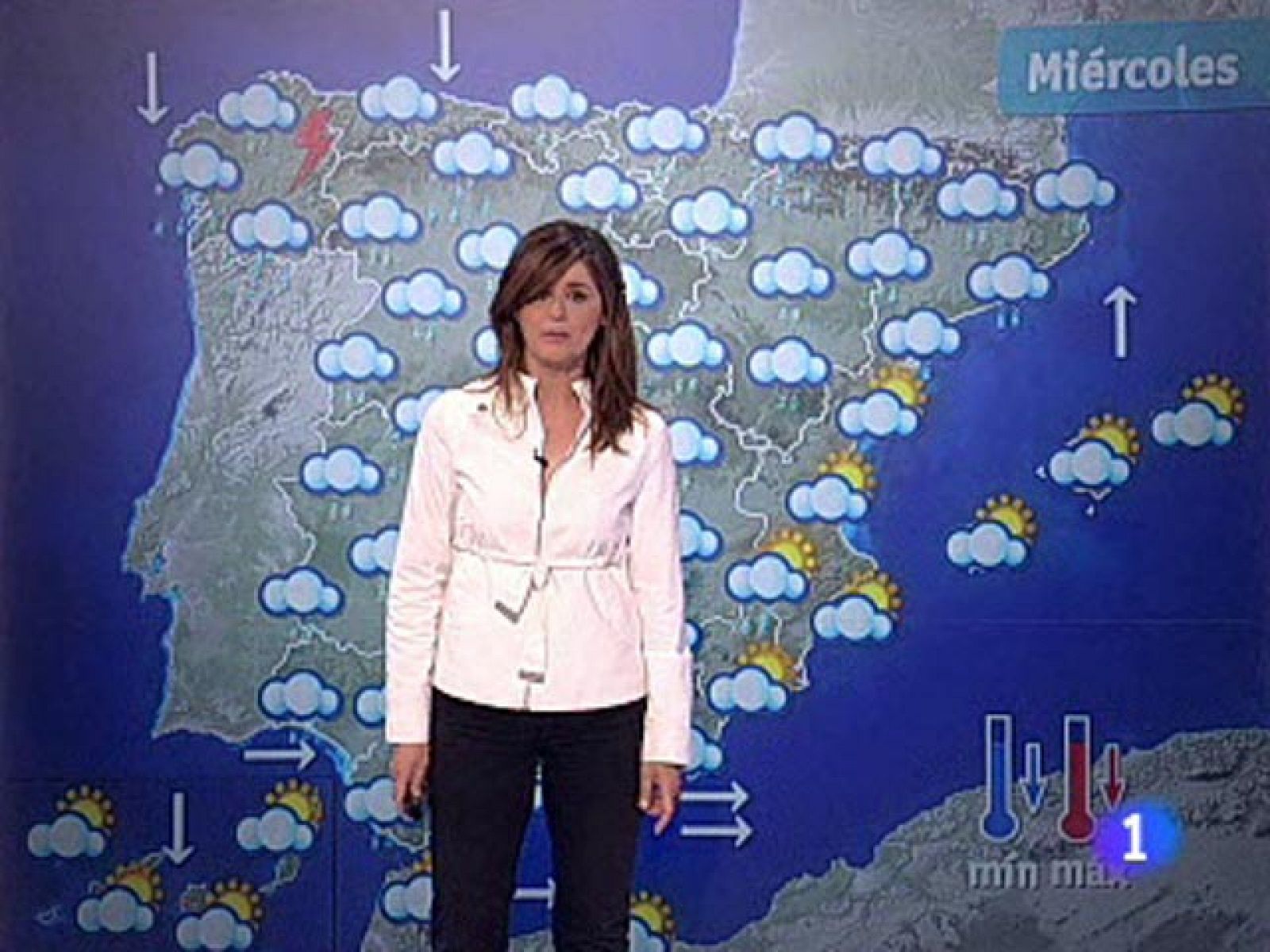 El Tiempo: Cielos nubosos en gran parte de la Península y descenso de las temperaturas - El tiempo | Ver