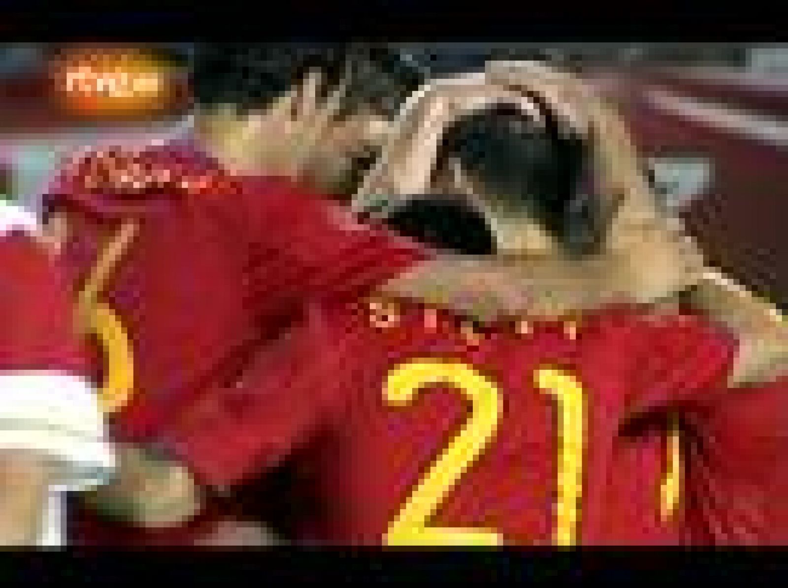 Sin programa: Villa remata un pase de Iniesta 1-0 | RTVE Play