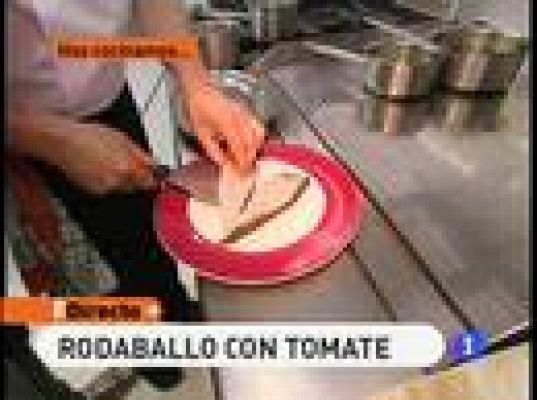 Rodaballo con tomate