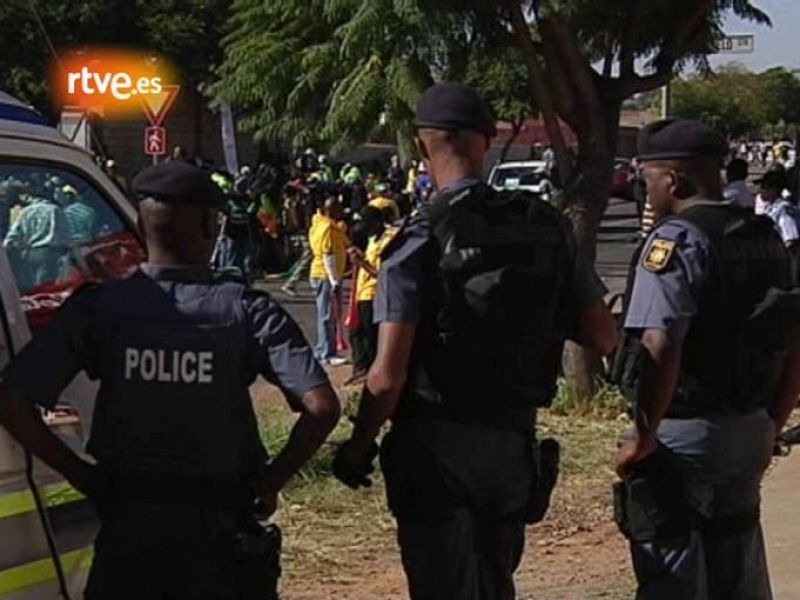 La alta tasa de criminalidad en Sudáfrica es uno de los aspectos que la Policía y la Interpol tratarán de controlar.