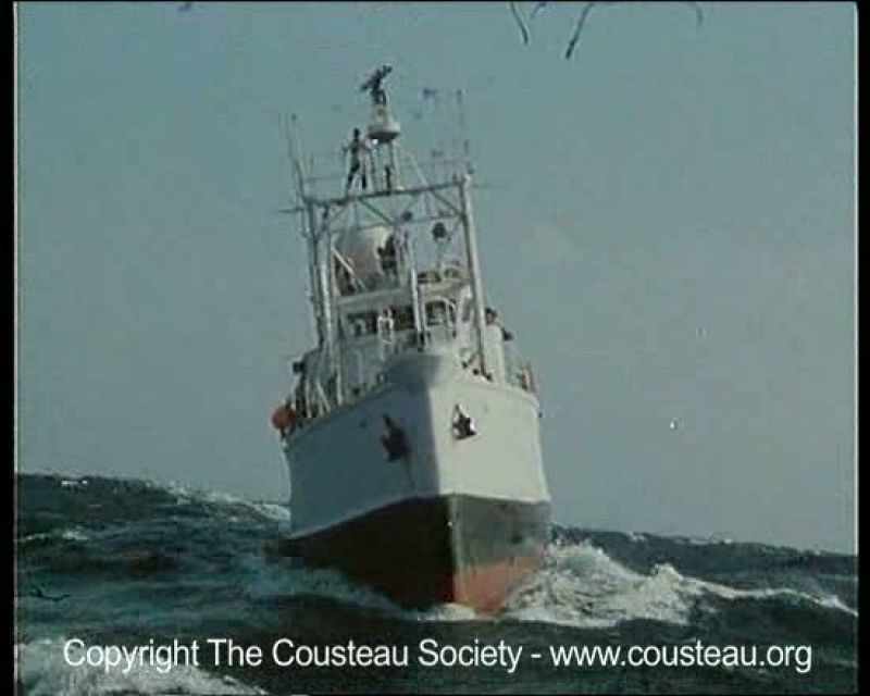 El 'Calypso', uno de los barcos míticos de las expediciones del capitán Cousteau