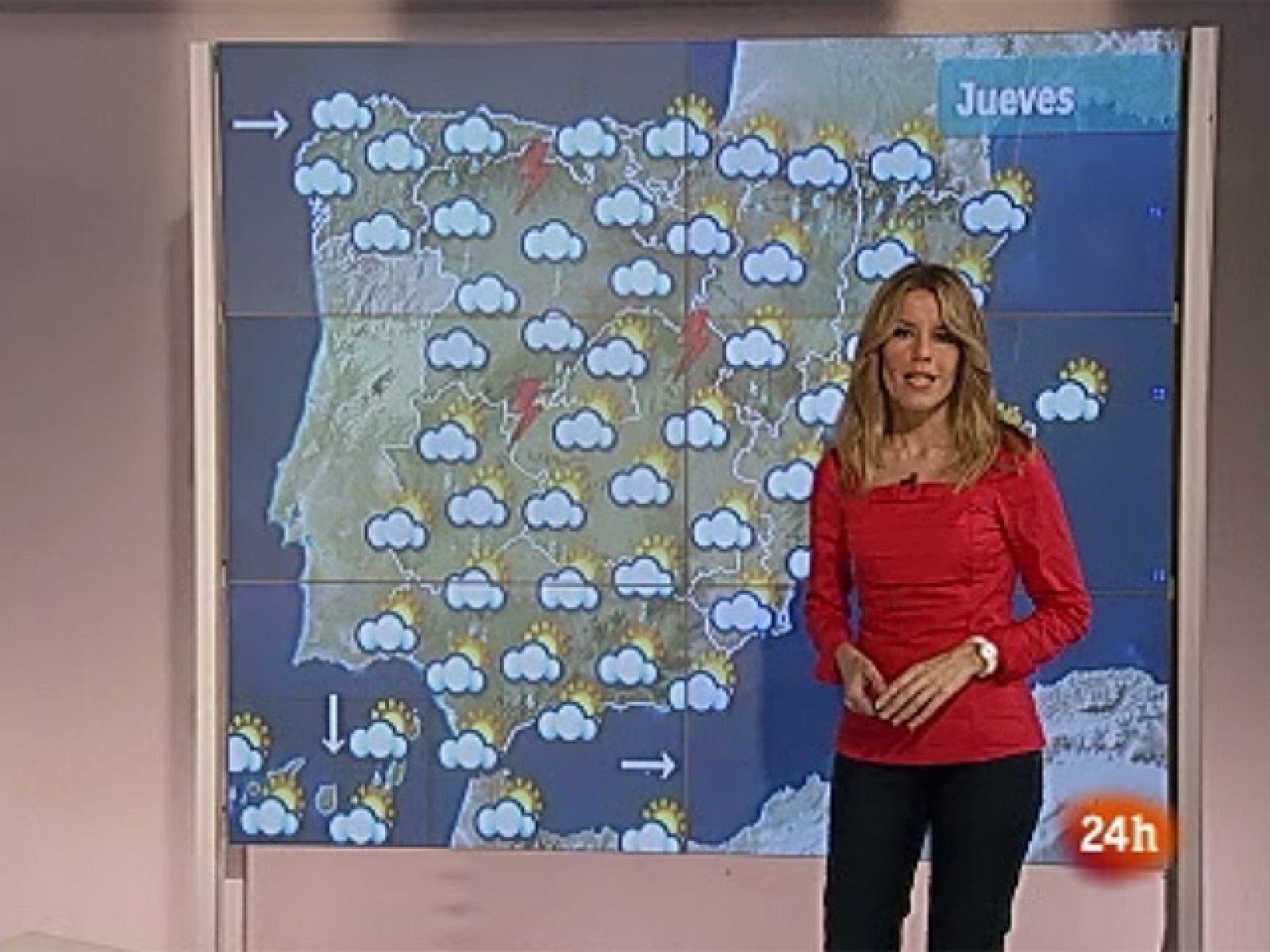 Alerta por viento en el centro