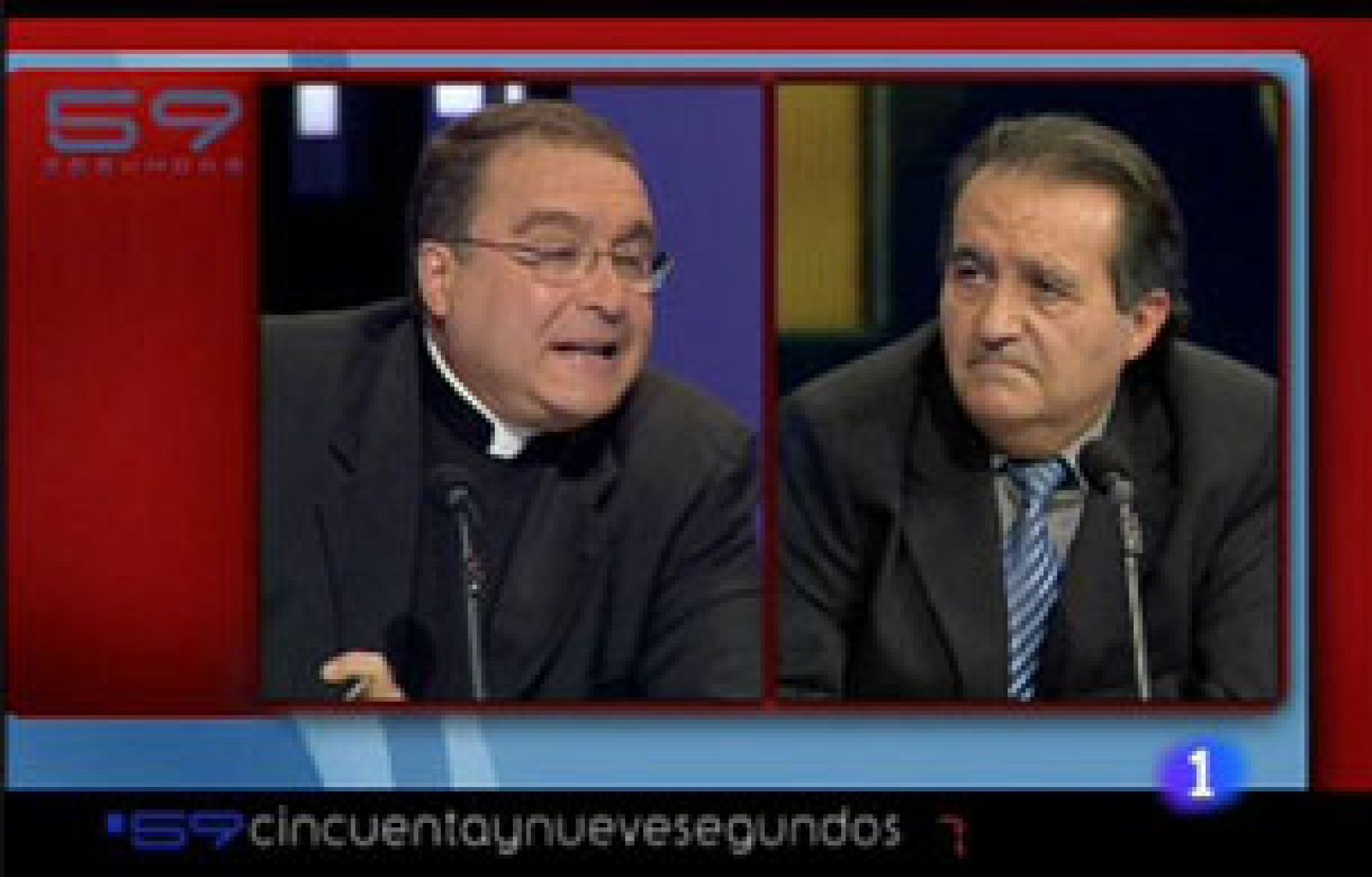 Intenso debate en 59 segundos entre miembros de distintas confesiones religiosas sobre la financiación de las mismas