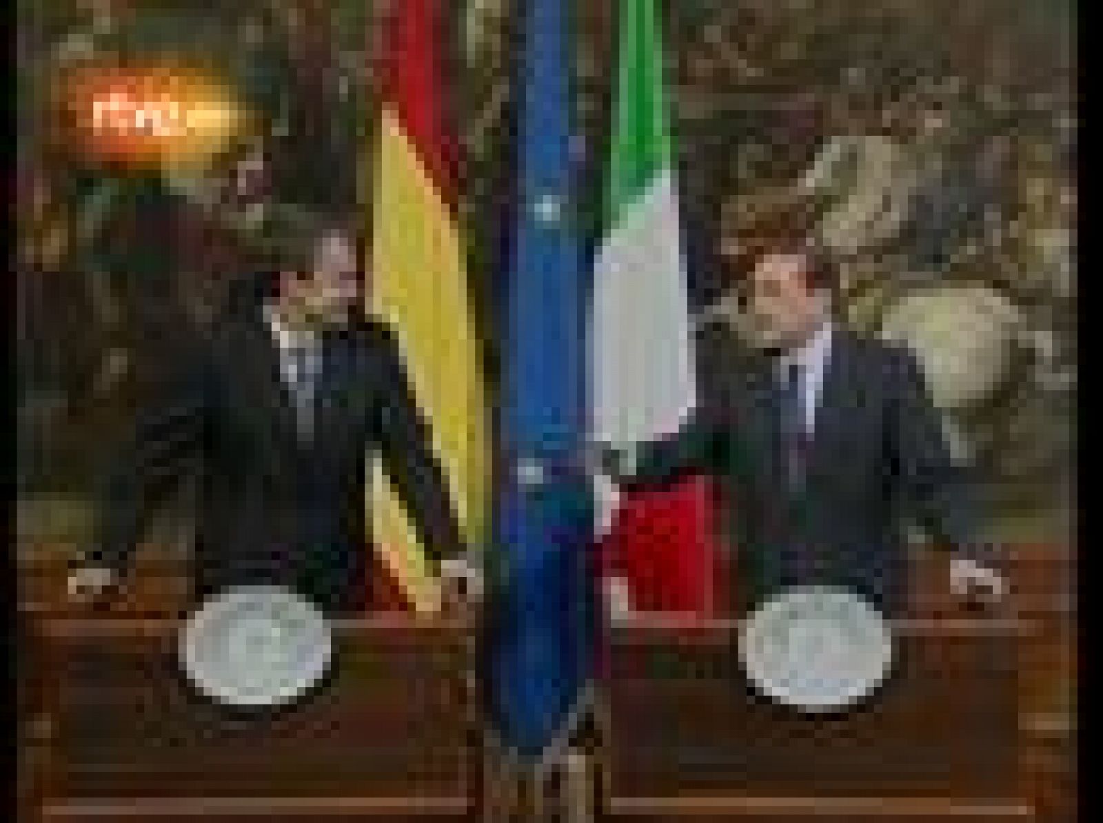 Sin programa: Berlusconi 'planta' a Zapatero | RTVE Play