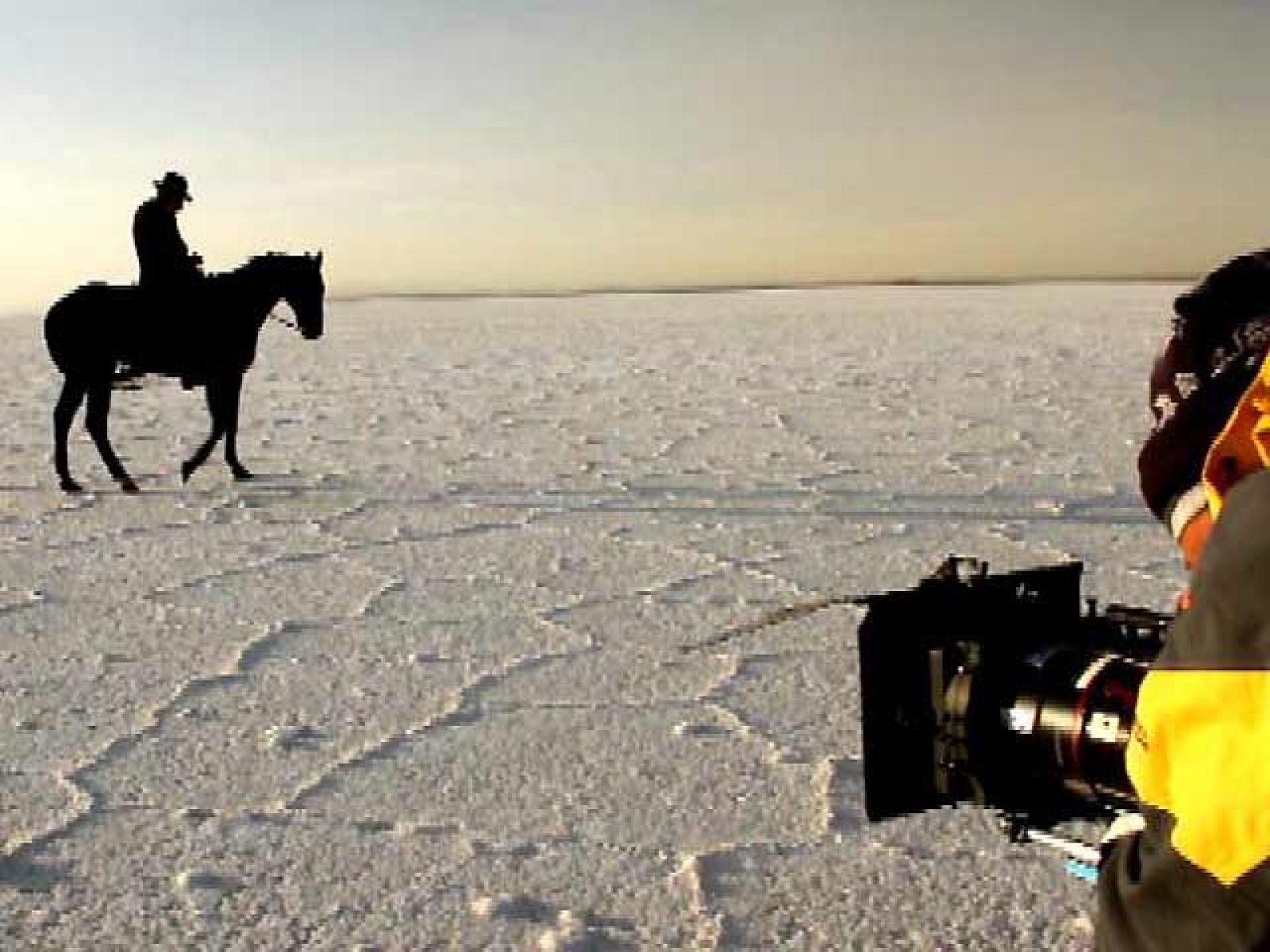 Mateo Gil, Sam Sephard y Eduardo Noriega ruedan 'Blackthorn', un 'western' sobre Butch Cassidy | Ver