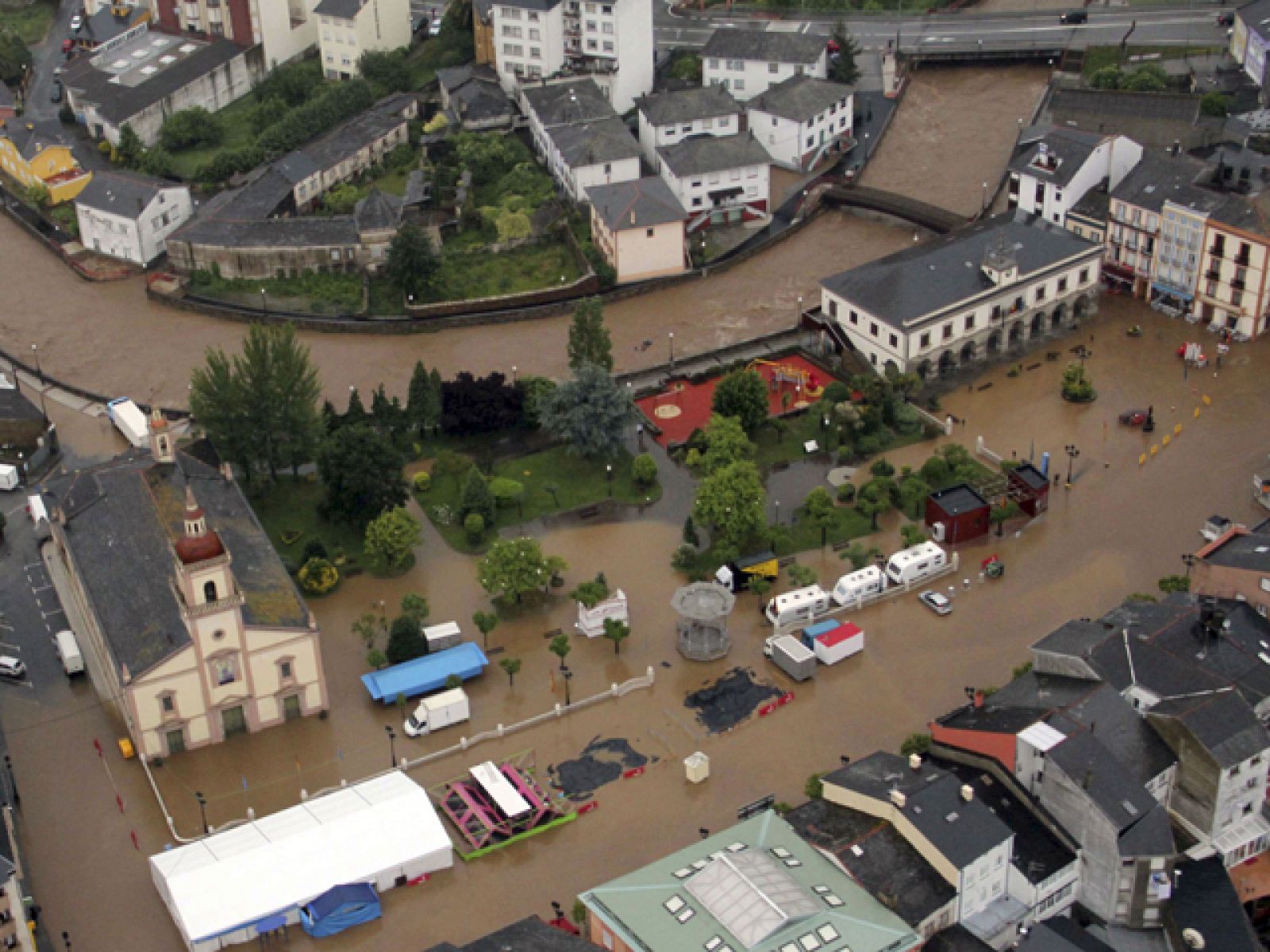 Fallece una mujer de 76 años en Asturias a causa de una riada provocada por el temporal
