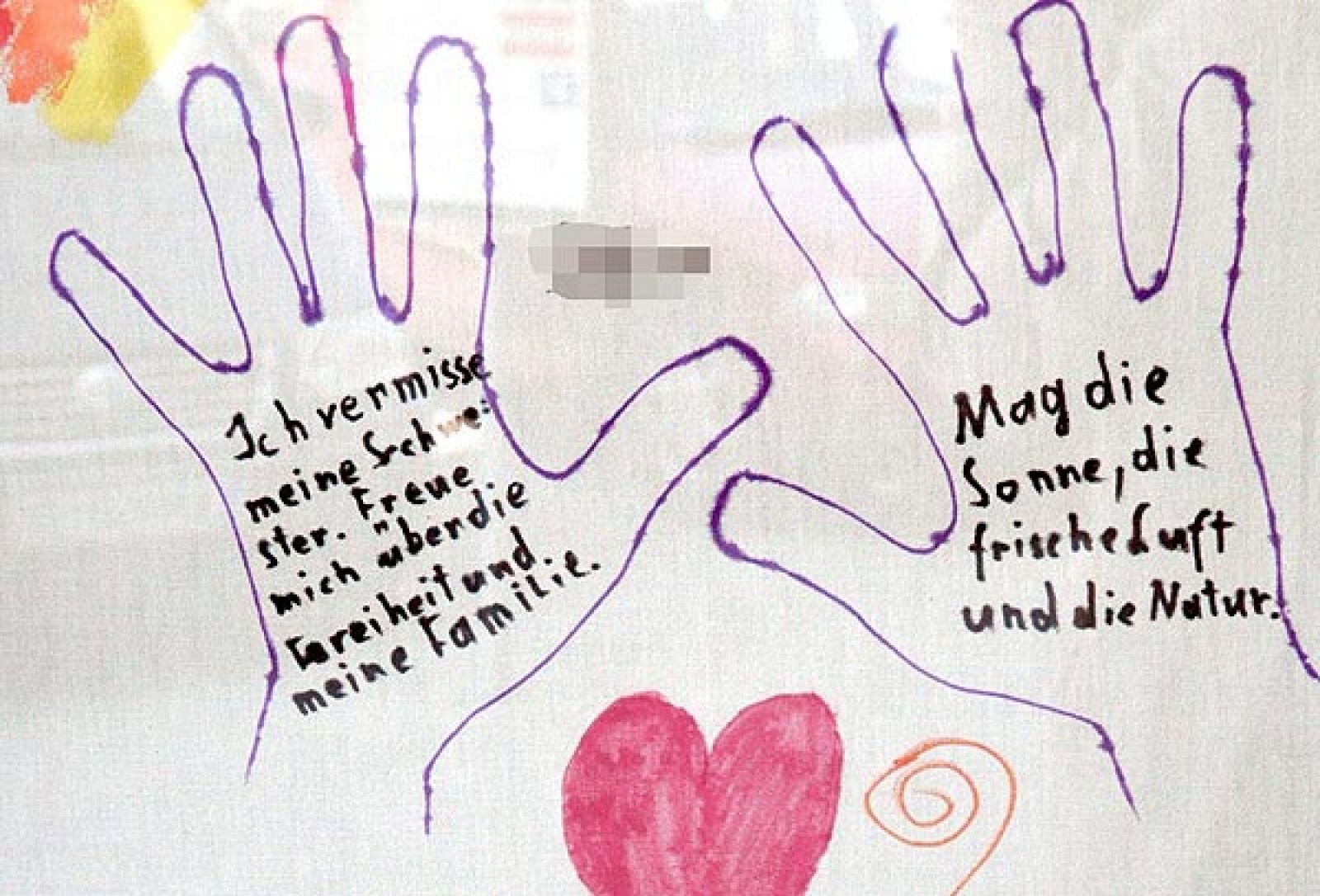 Los dibujos de la familia que vivió el horror de Amstetten 