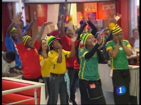  - Ambiente de fiesta en Sudáfrica