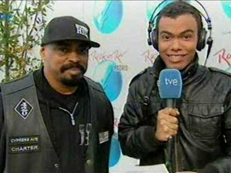 En el 'backstage' con Cypress Hill