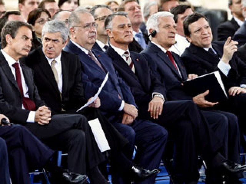 Portugal y España han celebrado en Lisboa el 25 aniversario de su adhesión a la Unión Europea.