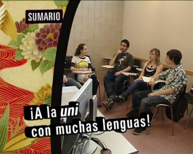  Babel en TVE (13/06/2010): ¡A la uni con muchas lenguas!