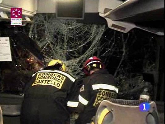 Accidente de autobús en Peñíscola