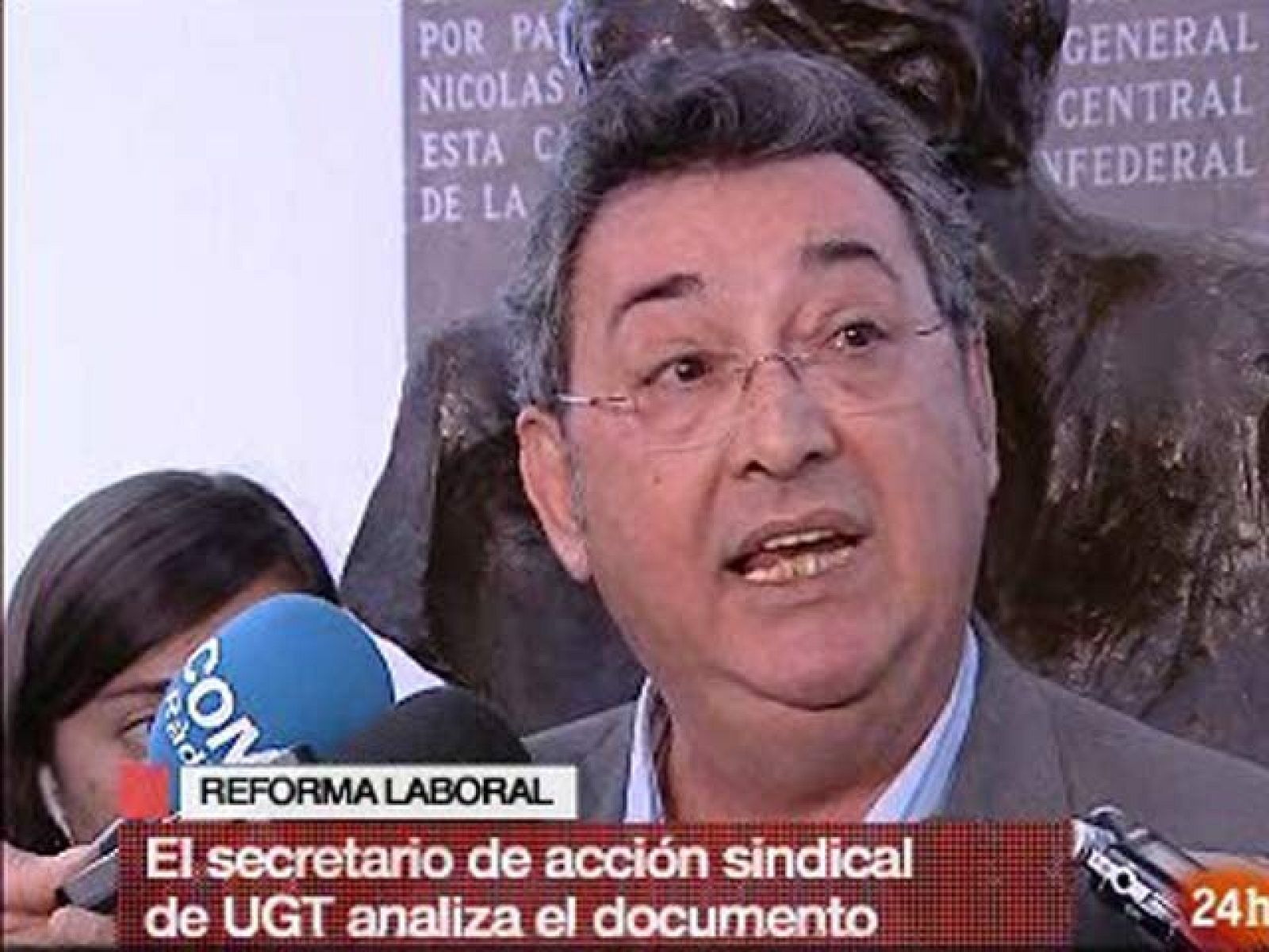 Tony Ferrer (UGT) dice que hay motivos para la huelga