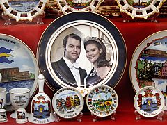 Estocolmo se engalana para la Boda Real de la princesa Victoria
