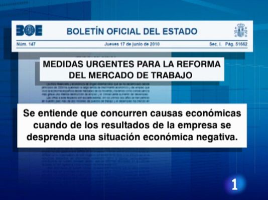  - La reforma laboral