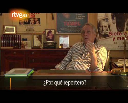 Reporteros de la historia de TVE - Vázquez-Figueroa: por qué reportero