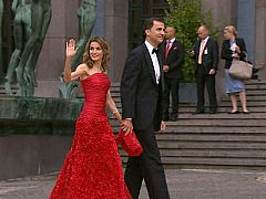 Los Príncipes de Asturias ya están en Estocolmo para asistir a la boda de la princesa Victoria