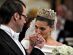 Victoria de Suecia y Daniel Westling se dan el 'sí quiero'