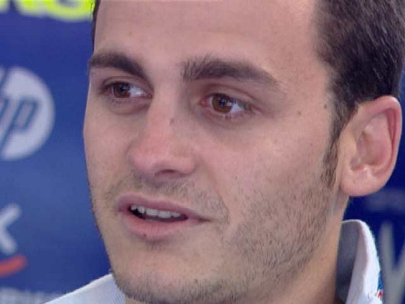 Gadea sólo ha necesitado cuatro carreras para saber lo que es el podio en la nueva categoría de Moto2.